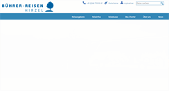 Desktop Screenshot of buehrer-reisen.ch
