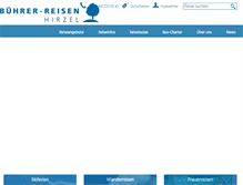 Tablet Screenshot of buehrer-reisen.ch